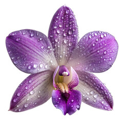 purple orchid flower