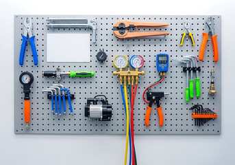 HVAC Tools Kit Air Conditioning Repair Equipment