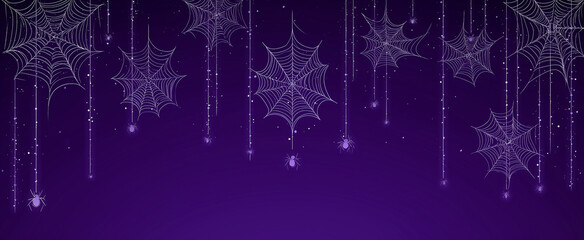 Halloween Background With Copy Space.