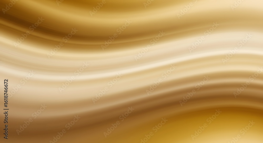 Poster abstract flowing golden brown background with soft waves and smooth transitions of color gradient ef
