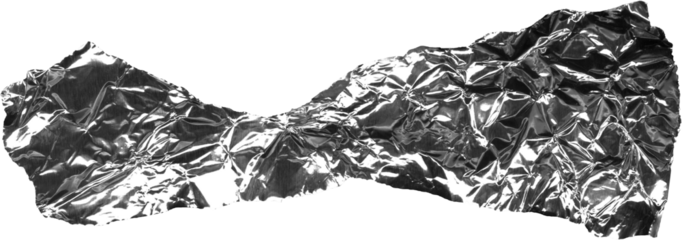 Aluminium foil texture