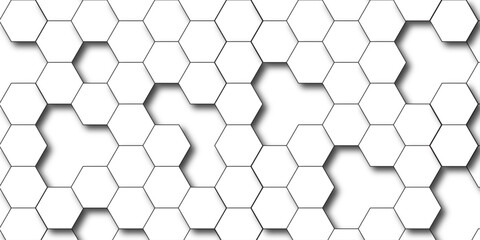 Luxury hexagonal abstract black metal background with golden light lines. Dark 3d geometric texture illustration. Black Hexagonal Pattern Metallic background with black and gold 3d