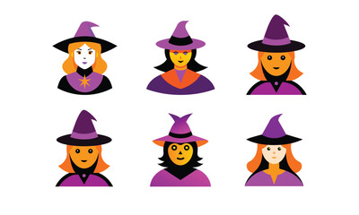 Halloween Witch vector illustration