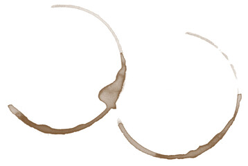 Obraz premium Coffee Stain Texture
