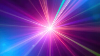 Fototapeta premium Blurred rainbow refraction overlay effect. Light lens prism effect on black background. Holographic reflection, crystal flare leak shadow overlay. Colorful rainbow disco ball light