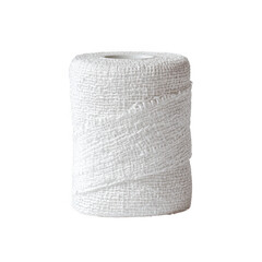  a white bandage [Transparent Background PNG].