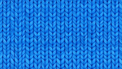 Indigo knitted texture background