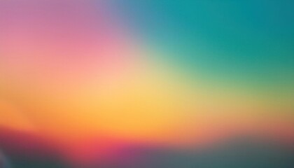 Multi-Color Fusion Gradient Background with Blur and Noise Grain Texture