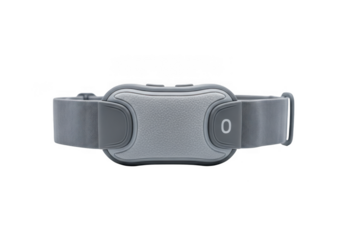 Modern fitness tracker device isolated on transparent background