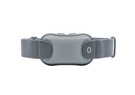 Modern fitness tracker device isolated on transparent background - Powered by Adobe