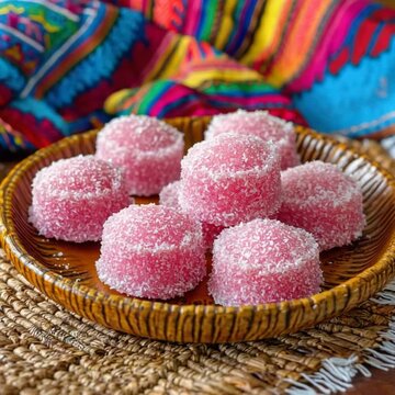 mexican cocadas rosas pink coconut sweets video
