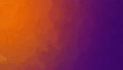 Gradient of Orange to Purple Abstract Painting Background Texture