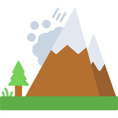 Fototapeta premium Avalanche icon