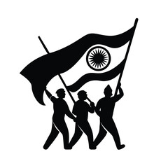 flat-style-illustration-of-freedom-fighters-with-i.eps
