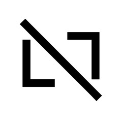 Fototapeta premium Code block alternative icon vector illustration