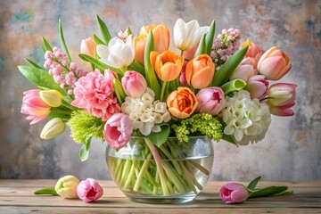  Vibrant And Colorful Bouquet