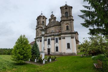 Medieval Baroque Church of Immaculate Conception in Horodenka, Ukraine