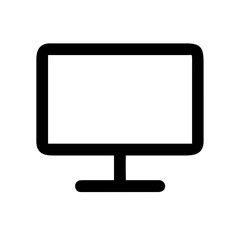 Screen icon vector illustration