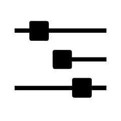 Sliders alternative icon vector illustration