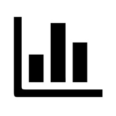 Stats alternative icon vector illustration