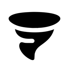 Tornado icon vector illustration