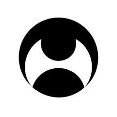 User circle remove icon vector illustration