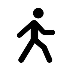 Walk icon vector illustration