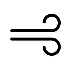 Fototapeta premium Wind icon vector illustration