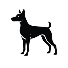 vector illustration of a dog