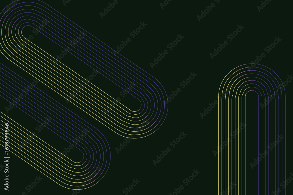 Poster abstract geometric background with diagonal lines and shapes. vector illustration