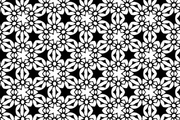Seamless pattern design for textile, fabric & wallpaper