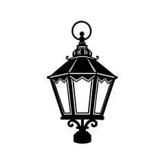 vector illustration of a lantern