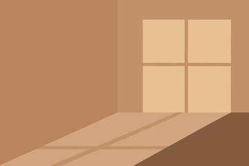 empty room with doors and boxes