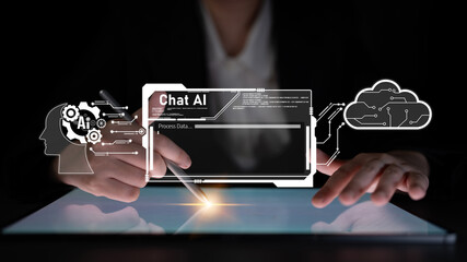 AI chatbot using prompt engineering and LLM deep learning delivers explainable generative AI for...