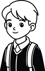 Flat Student Avatars Set For Classroom Projects