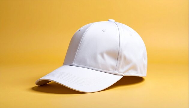 white baseball cap