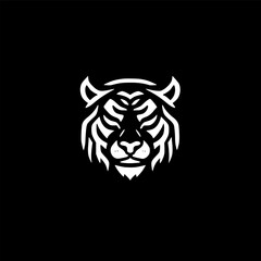 Tiger - High Quality Vector Logo - Vector illustration ideal for T-shirt graphic