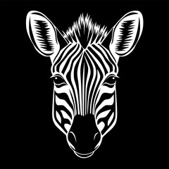 Zebra Baby - High Quality Vector Logo - Vector illustration ideal for T-shirt graphic