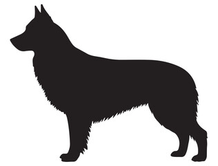BELGIAN TERVUREN DOG SILHOUETTE