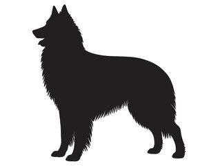 BELGIAN TERVUREN DOG SILHOUETTE