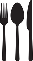 set of kitchen utensils on white background