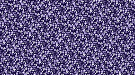 Fototapeta premium Seamless Vector Floral Pattern with Minimalist Hand-Drawn Flowers and Leaves Elegant Repeating Botanical Background for Fabric, Wallpaper, Textile, and Surface Decoration