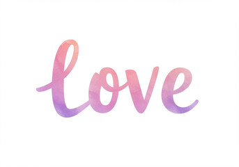 Written love word valentines family friends
