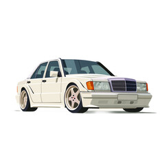 Car isolated on transparent background