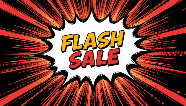 Flash Sale Bursting with Energy.