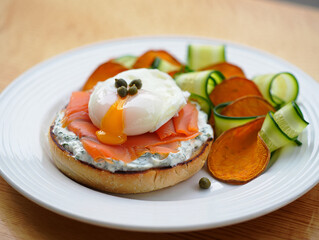 Luxury Gourmet Burger with Edible Gold and Parmesan Fries on Slate Board
