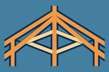 Complex Geometric Truss System of a Modern Roof Structure Engineering