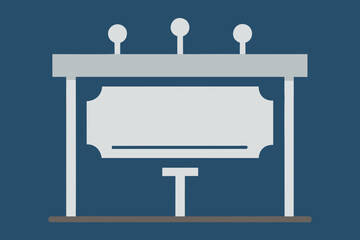 Simple Elegant Signage Outside a Boardroom for Corporate Professionalism