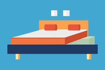 Modern Bedroom with Low Profile Platform Bed and Integrated Lighting Design