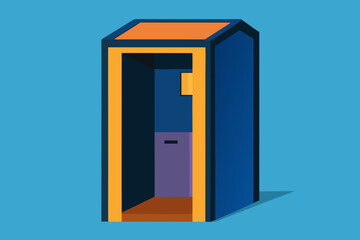 Private Soundproofed Phone Booth Pod for Focused Office Work and Calls